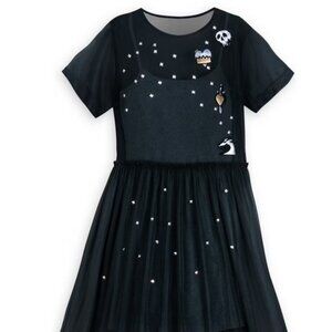 Disney Villains Maleficent, Ursula, Evil Queen black mesh applique dress, BNWT